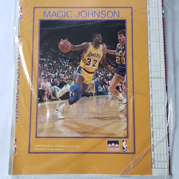 MICHAEL JORDAN AND MAGIC JOHNSON BOOK COVERS - NEW - Picture 8 of 16